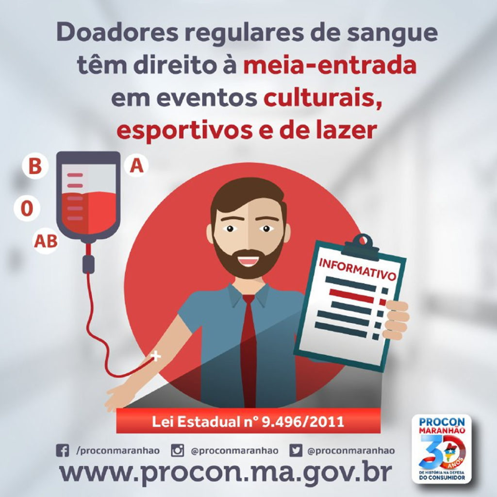 O benefício da meia-entrada para doadores de sangue em eventos ...